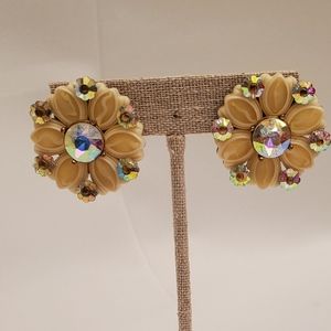 J. Crew Flower Earrings